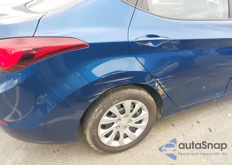 2016 Hyundai Elantra Se from USA, damaged, VIN 5NPDH4AE2GH671307
